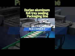 Automatische Durian Foil Tray Sealing Machine