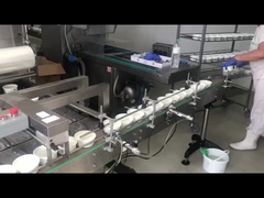 Automatische tray sealing machine voor recyclebaar voedsel tray met Griekse yoghurt kom