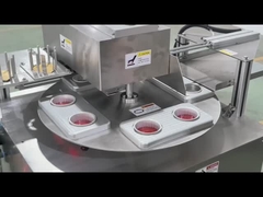 Roterende kaas- en zuivelproductenverzegelmachine