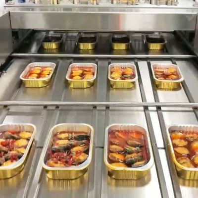 kopen Zeevruchten Vacuum Tray Sealer Machine 380v roestvrij staal Tray Sealer Machine online manufacture