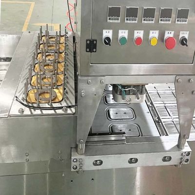 kopen PLC-besturing Automatische trayverzegelmachine roestvrij staal verpakkingsmachine online manufacture