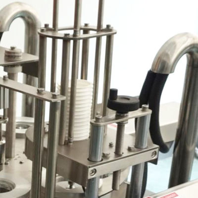 kopen 0.3-0.5 mm dikte Automatische bekertjesverzegelmachine voor 90-100 mm bekertjesverpakking online manufacture