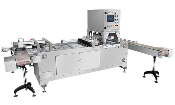 Automatische industriële trayverzegelingsapparatuur Film snijmachine