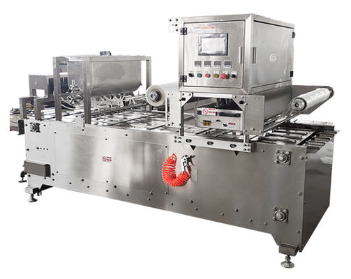 Hot Sauce Barbecue Sauce MAP Tray Sealing Machine Voor voedselverpakkingen