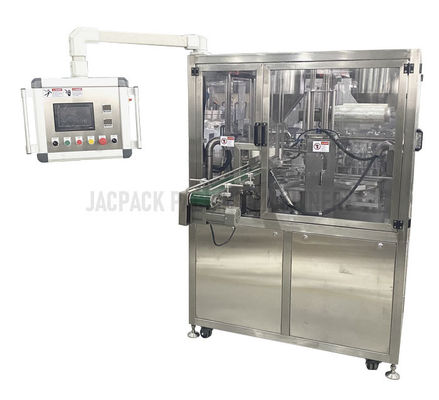 2000 kopjes/h Plastic Cup Filling Sealing Machine voor verpakkingsmateriaal