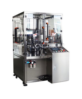 Automatische roterende bekervulmachine voor het afdichten van PLC-besturing voor yoghurt