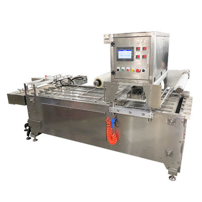 PLC-besturingssysteem Verpakkingsmachine voor voedselbakken 25-45 bakken/min