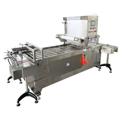 0.6-0.8Mpa Voedseltraje-warmteverzegelingsmachine voor automatische productielijn