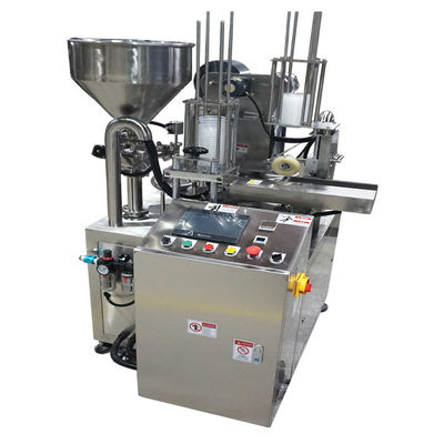 Automatische vul- en afdichtmachine van roestvrij staal 304 220V/50Hz stroomtoevoer