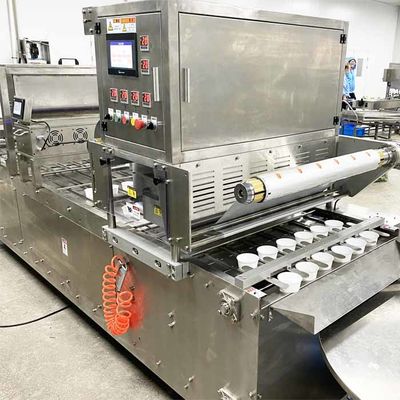 30-50 bakken/min Gassplash-bakverpakkingsmachine voor huisdiervoeding