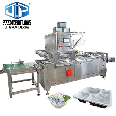 380V betrouwbare automatische trayverzegelmachine met PLC-besturingspaneel