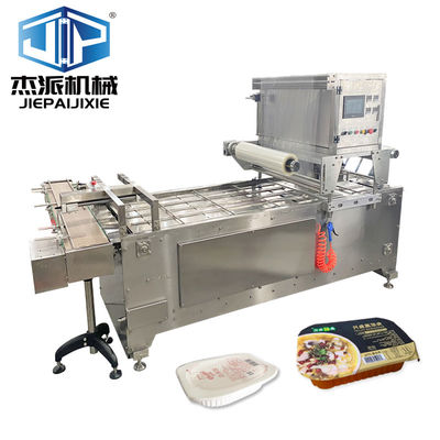 Verpakkingsvorm Tray / Bowl / Container Automatische tray sealing machine roestvrij staal