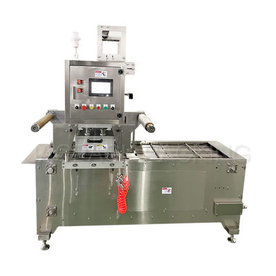 Automatische verpakkingsmachine voor de verpakking van schil in bakken voor aanpasbare verpakkingen in bakken/bakken/containers